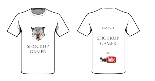shockup gamer T-shirt 1