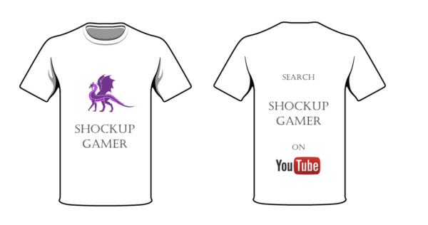 shockup gamer T-shirt Dragon 1